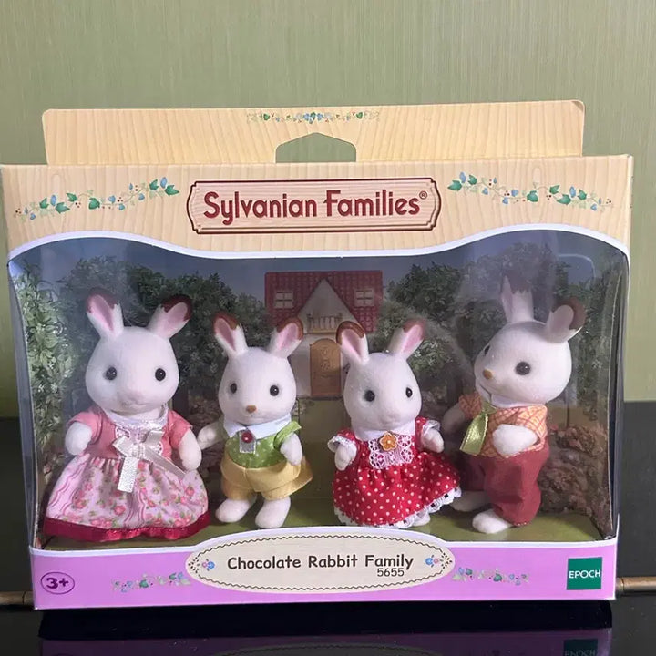 [BUNJANG] Sylvanian Families Chocolate Rabbit Family / 실바니안 패밀리 초콜릿 토끼가족