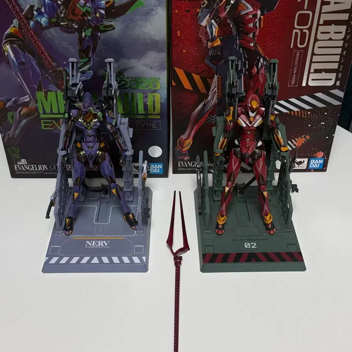 [BUNJANG] Bandai Metal Build Evangelion Unit-01 &amp; Unit-02 Bundle Set / [급매]반다이 메탈빌드 에바 초호기&amp;2호기