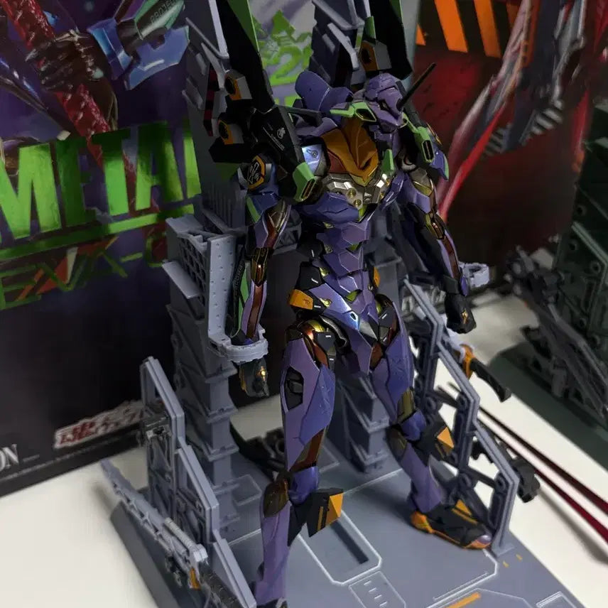 [BUNJANG] Bandai Metal Build Evangelion Unit-01 &amp; Unit-02 Bundle Set / [급매]반다이 메탈빌드 에바 초호기&amp;2호기