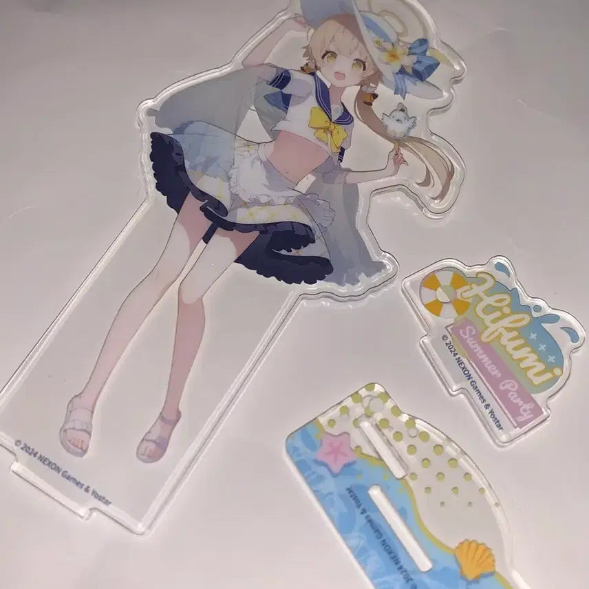 [BUNJANG] Blue Archive Hifumi Cafe Collaboration Acrylic Stand / 블루 아카이브 히후미 카페 콜라보 아크릴 스탠드