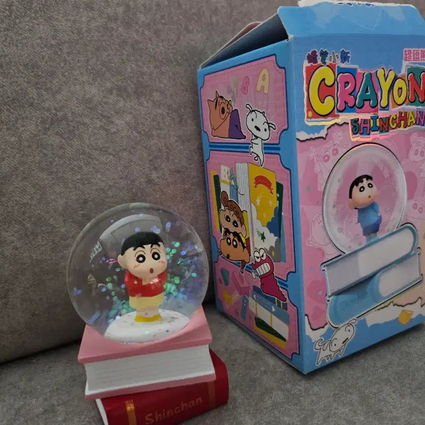 [BUNJANG] Crayon Shin-chan Snowball Mood Lamp Figure / 짱구는 못말려 짱구 스노우볼 무드등  피규어