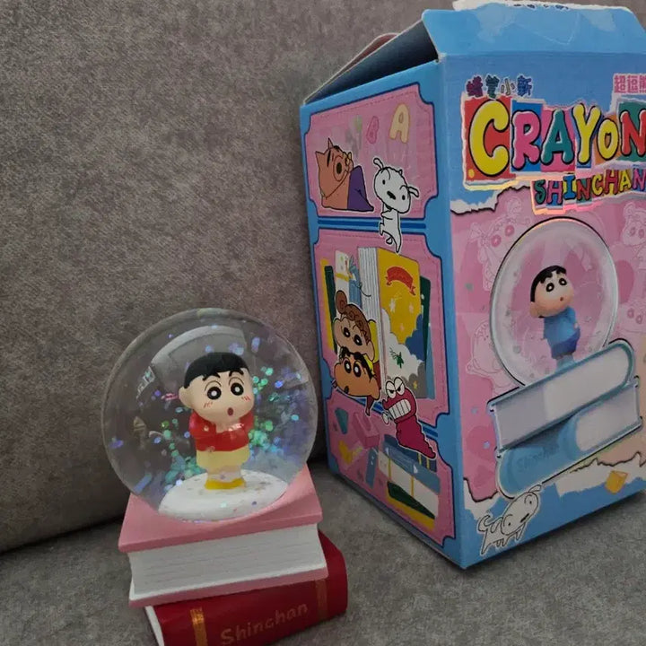 [BUNJANG] Crayon Shin-chan Snowball Mood Lamp Figure / 짱구는 못말려 짱구 스노우볼 무드등  피규어