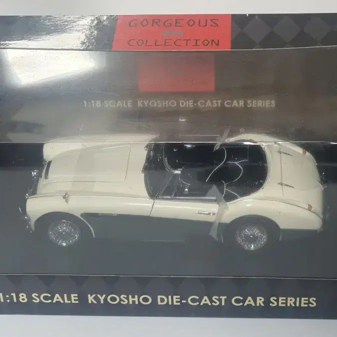 [BUNJANG] Kyosho 1:18 Austin Healey 3000 MK-2 Diecast Model (Green/White) / 1:18 다이캐스트 교쇼 Austin Healey 3000 MK-2