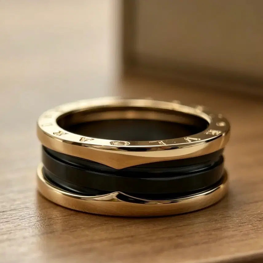 [BUNJANG] Bvlgari B.zero1 Narrow Double Ring 18K Rose Gold Women&