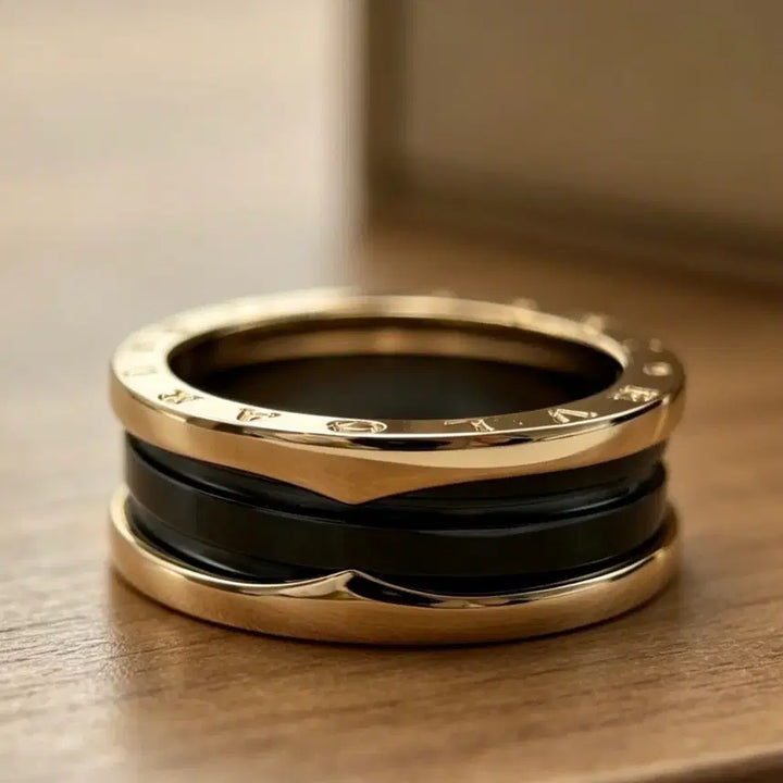 [BUNJANG] Bvlgari B.zero1 Narrow Double Ring 18K Rose Gold Women&