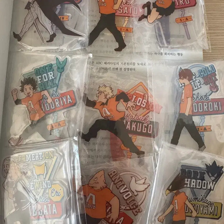 [BUNJANG] My Hero Academia Cultural Festival Acrylic Stand Bundle Set / 히로아카 문화제 아크릴 일괄 미개봉