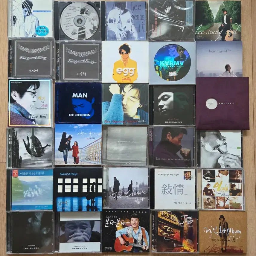[BUNJANG] Various Artists Korean Pop CDs / 가요CD7 이승철 이승훈 이승환 이지훈 임지훈 이현우 정인