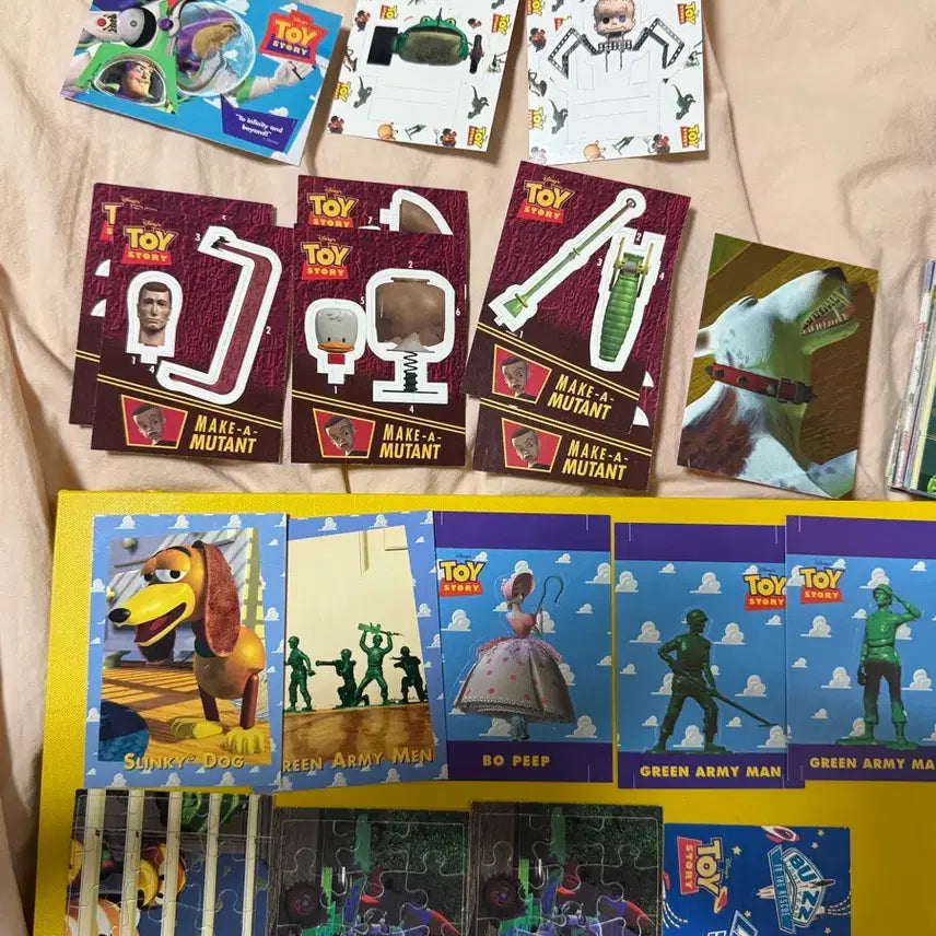 [BUNJANG] Toy Story Trading Cards Series 1 &amp; 2 Skybox Bundle / 토이스토리 트레이딩 카드 skybox 1탄 &amp; 2탄