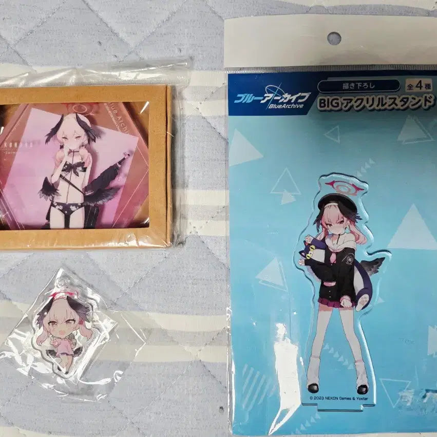 [BUNJANG] Blue Archive Shimoe Koharu Goods Bundle (Mint Condition) / (택포)블루아카이브 코하루 굿즈 일괄