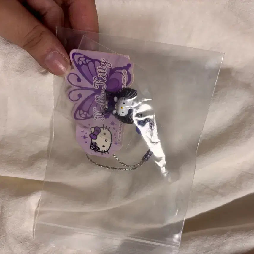 [BUNJANG] Butterfly Kitty Keyring Strap / 나비키티 키링 스트랩 판매
