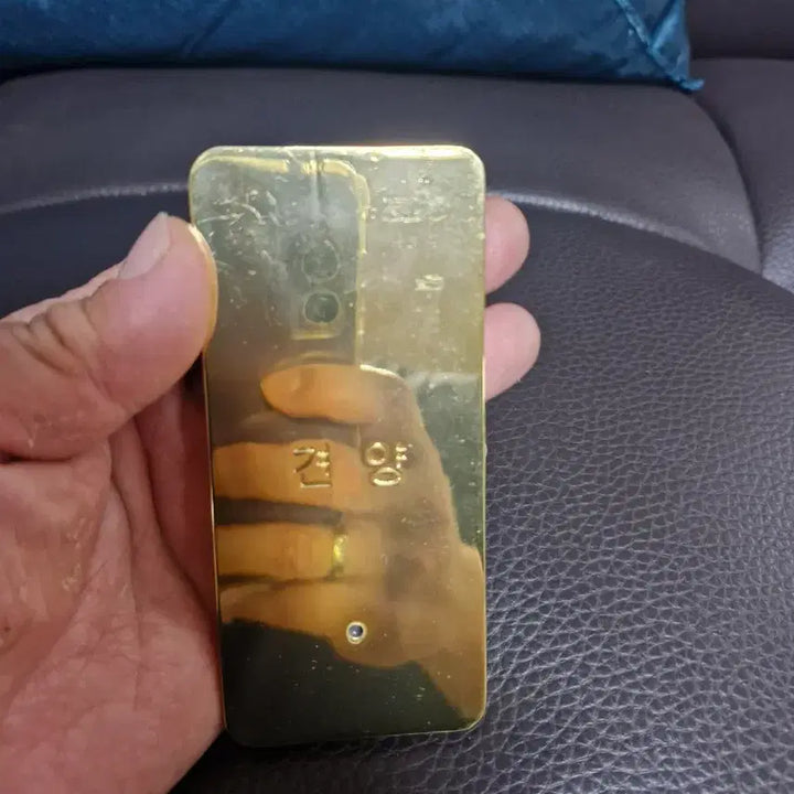 [BUNJANG] Shinhan Bank Gold Bar Replica 1kg (18K Gold Plated) / 신한은행 골드바 1kg 가짜금 견양 입니다!(18k 도금 )