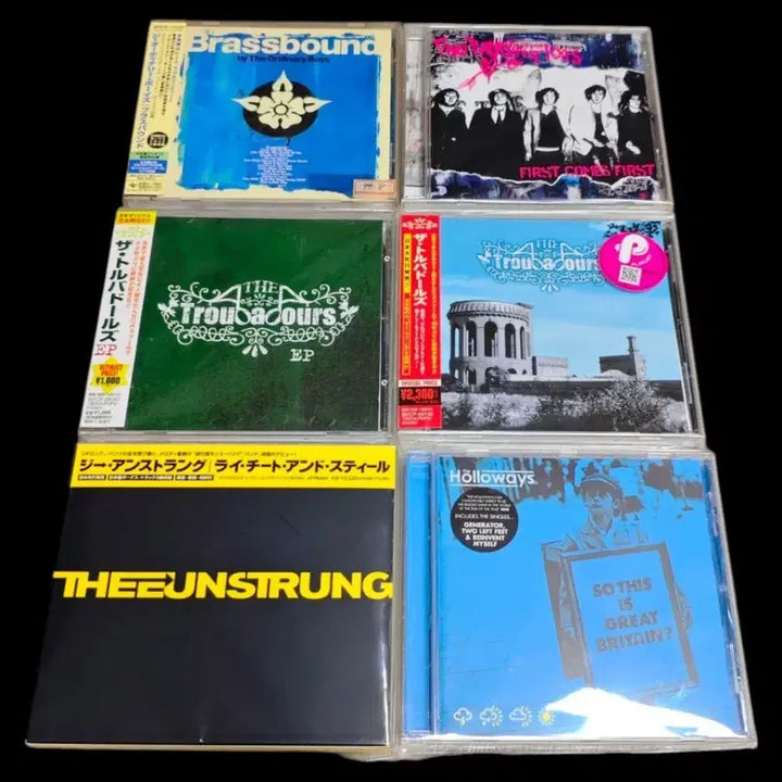 [BUNJANG] Post-Punk / Garage Rock Revival CD Collection (6 CDs) / 포스트펑크 / 브릿팝 / 영국록 6종 CD PostPunk Garage
