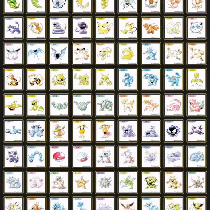 [BUNJANG] Pokemon Sticker Bundle Set / 포켓몬 띠부씰 일괄 판매(7/10까지만 이가격)