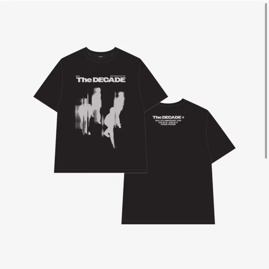 [BUNJANG] DAY6 The Decade MD T-Shirt / 데이식스 고양콘 더데케이드 엠디 티셔츠