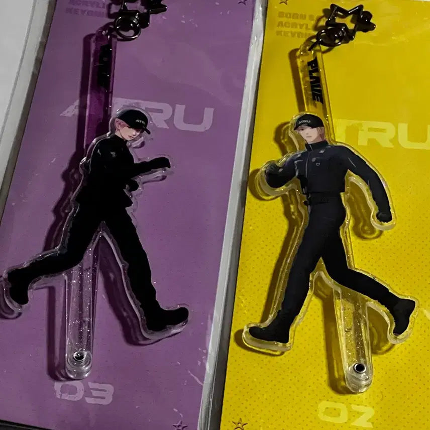 [BUNJANG] PLAVE Kalpatu Acrylic Stick Keyring Noah Bamby Bundle Set (Sealed) / 플레이브 칼파투 아크릴 스틱키링 노아 밤비 미개봉 일괄