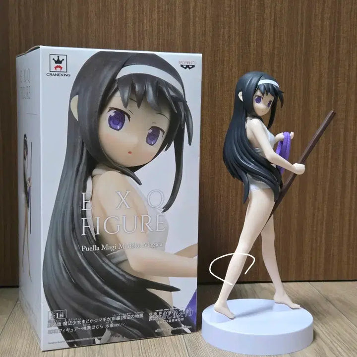 [BUNJANG] Banpresto Puella Magi Madoka Magica Homura Akemi, Kyoko Sakura, Mami Tomoe, Sayaka Miki EXQ Swimsuit Figure Bundle Set / 반프레스토 마마마 마도카 호무라 쿄코 마미 사야카  Exq 수영복 피규어 일괄