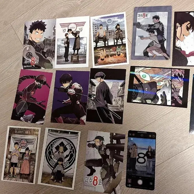 [BUNJANG] Kaiju No. 8 Postcard Bundle (14 pcs) / 괴수8호 엽서 14장 일괄