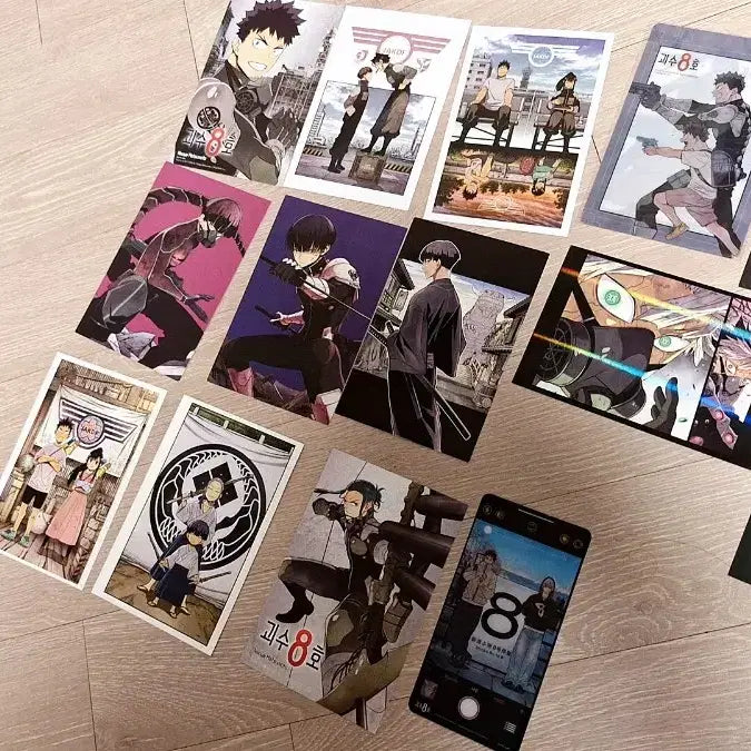[BUNJANG] Kaiju No. 8 Postcard Bundle (14 pcs) / 괴수8호 엽서 14장 일괄