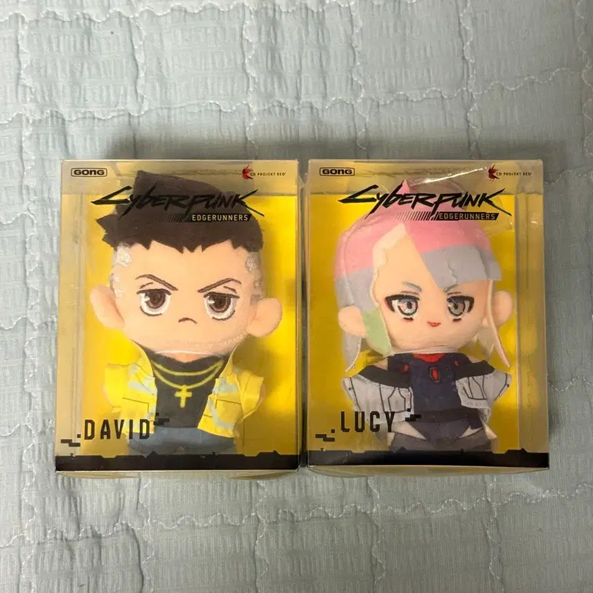 [BUNJANG] Pop Mart Cyberpunk Edgerunners David &amp; Lucy Bong Figure Set (Sealed) / [미개봉/정품] POP MART 사이버펑크 엣지러너 데이비드 &amp; 루시 봉