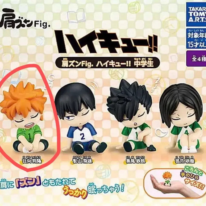 [BUNJANG] Haikyuu!! Shoyo Hinata Shoulder Bump Gacha / 하이큐 히나타 어깨쿵 중학생 갸차