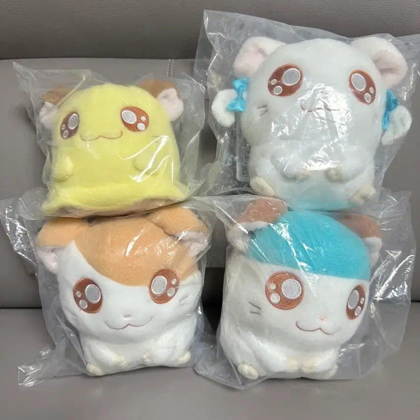 [BUNJANG] Hamtaro Lottery Ichiban Kuji Sealed Bundle Set (Grades B, C, E, F) / 미개봉 4종 일괄 햄토리 쿠지 B상 C상 E상 F상