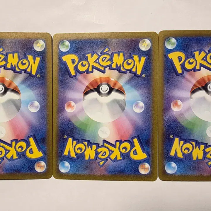 [BUNJANG] Pokemon TCG Japanese Vaporeon / Flareon / Jolteon 3-Card Set / 포켓몬카드 일판 샤미드/부스터/쥬피썬더 3장 세트