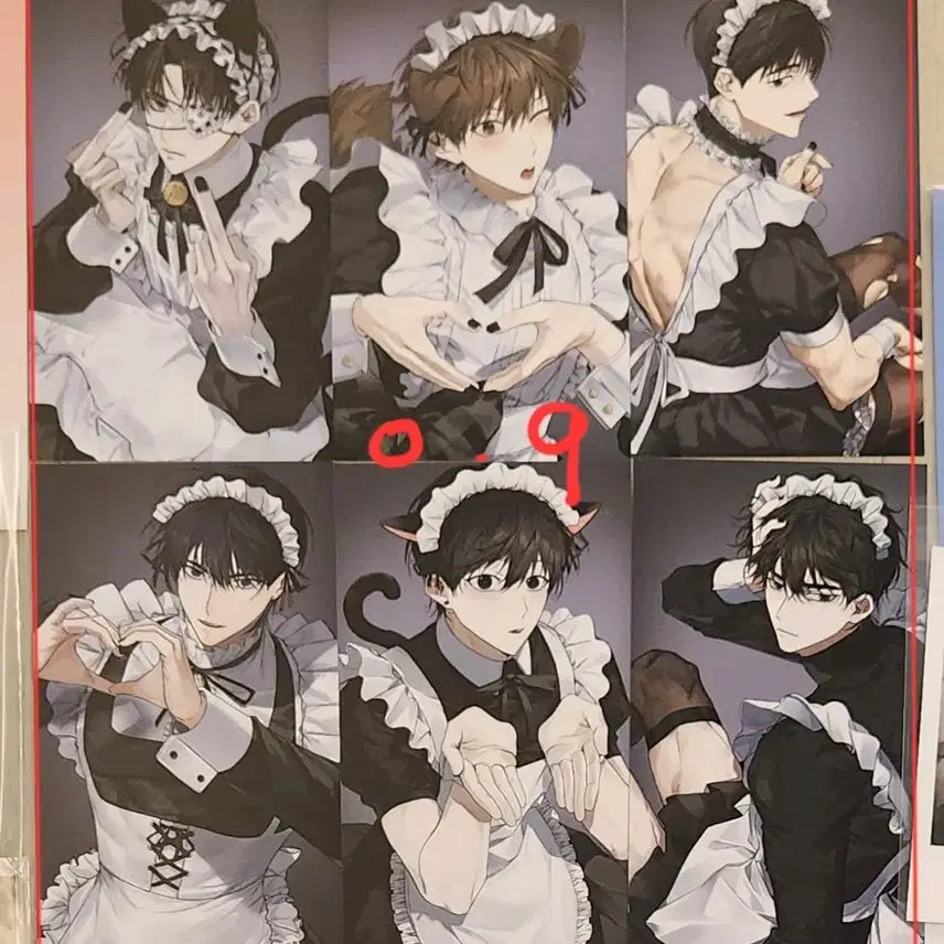 [BUNJANG] Gabage Time Hamjju Made Postcard Set - Jeon Young-joong, Sung Joon-soo, Choi Jong-soo, Gi Sang-ho / 갑타 가비지타임 햄쭈님 메이드 엽서세트 전영중 성준수 최종수 기상호