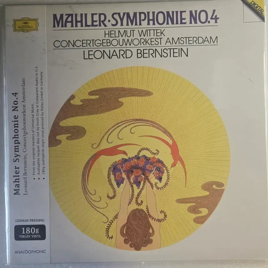 [BUNJANG] Leonard Bernstein Mahler Symphony No. 4 LP (Analogphonic Sealed) / 번스타인 - 말러 교향곡 4번 LP ( 아날로그포닉 미개봉)