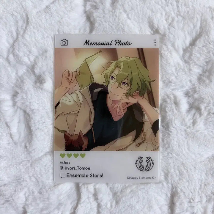 [BUNJANG] Ensemble Stars! Emoca Vol. 1 Tomoe Hiyori Eden Eve Clear Card / 앙스타 에모카 1탄 토모에 히요리 에덴 이브 클리어카드 추억 앙상블스타즈