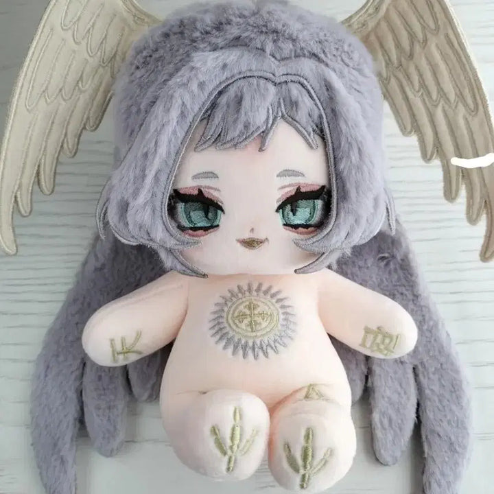 [BUNJANG] 20cm "Ilson" Sky Bone Doll (Unsealed) / 무속성 솜인형 일솜 하늘 뼈깅 20cm