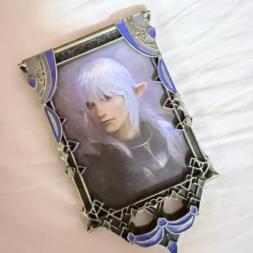 [BUNJANG] Final Fantasy XIV Estinien Portrait Magnet / FF14 에스티니앙 초상화 마그넷