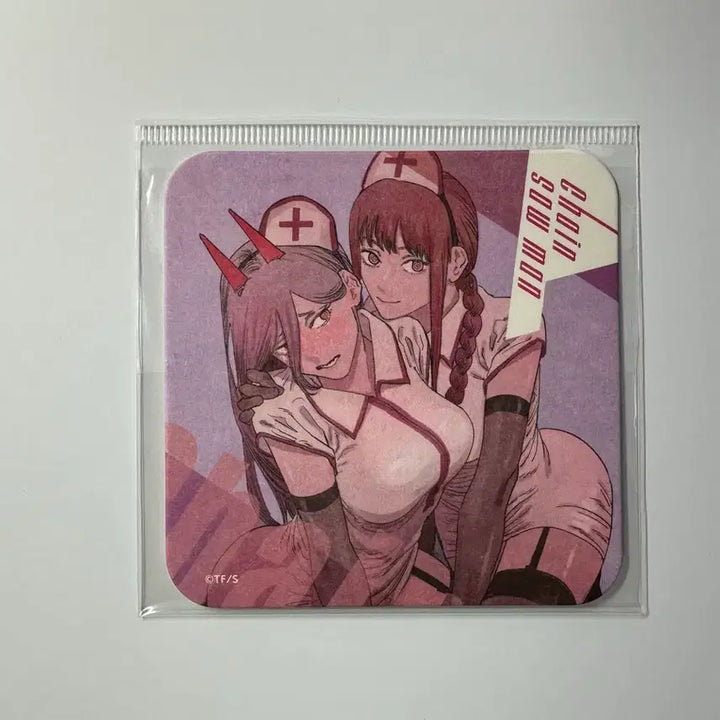 [BUNJANG] Chainsaw Man Nurse Makima Power Coaster / 체인소맨 간호사 마키마 파워 코스터