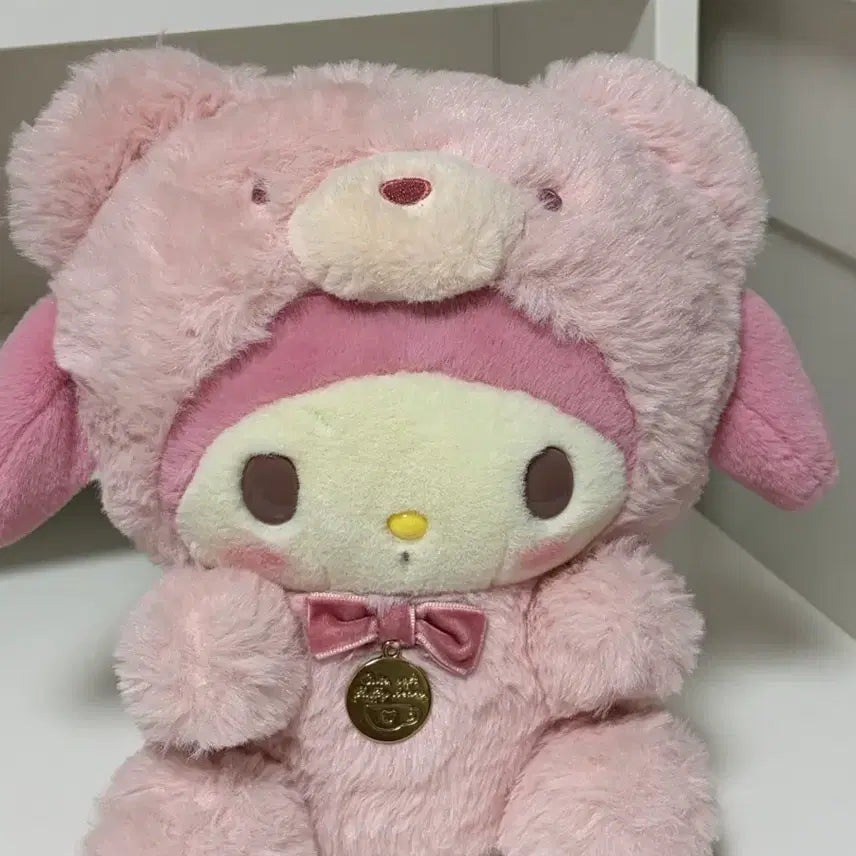 [BUNJANG] My Melody Latte Kuma Plush Doll / 마이멜로디 라떼 쿠마 인형