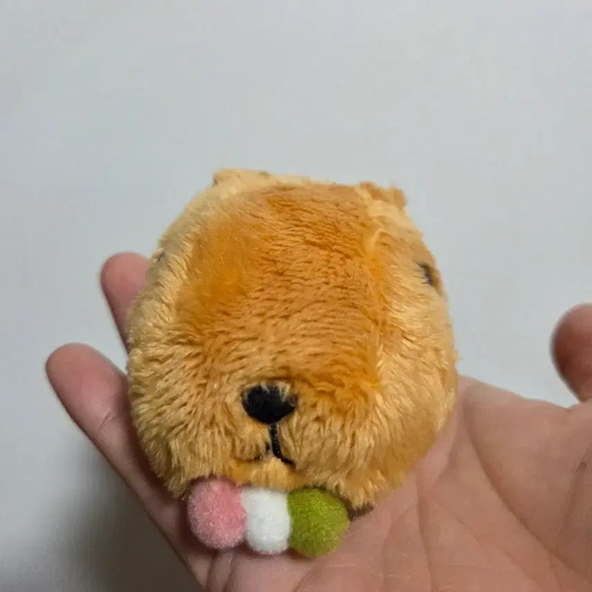 [BUNJANG] Vintage Toei Animation Kapibara-san Dango Plush / 빈티지 토이 캐릭터 굿즈 고전 만화 인형 산엑스 카피바라상 경단