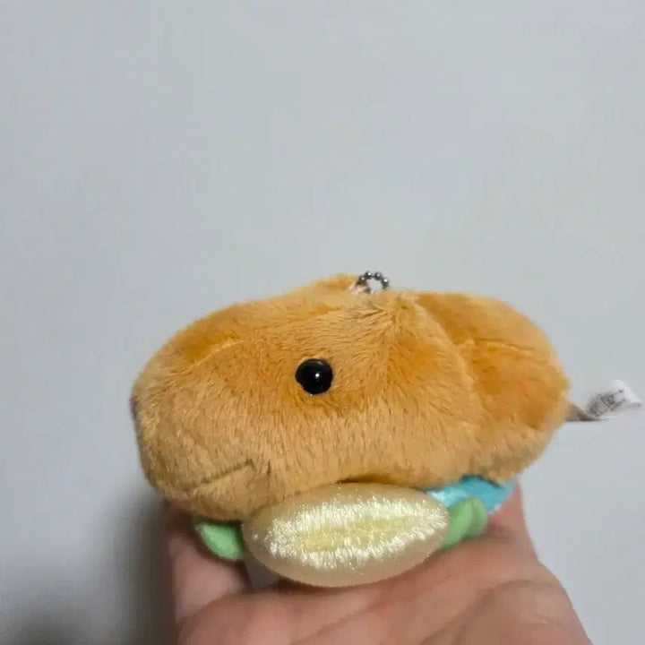 [BUNJANG] Vintage San-X Kappabara-san Flower Keychain / 빈티지 토이 캐릭터 굿즈 고전 만화 인형 산엑스 카피바라상 플라워 키링