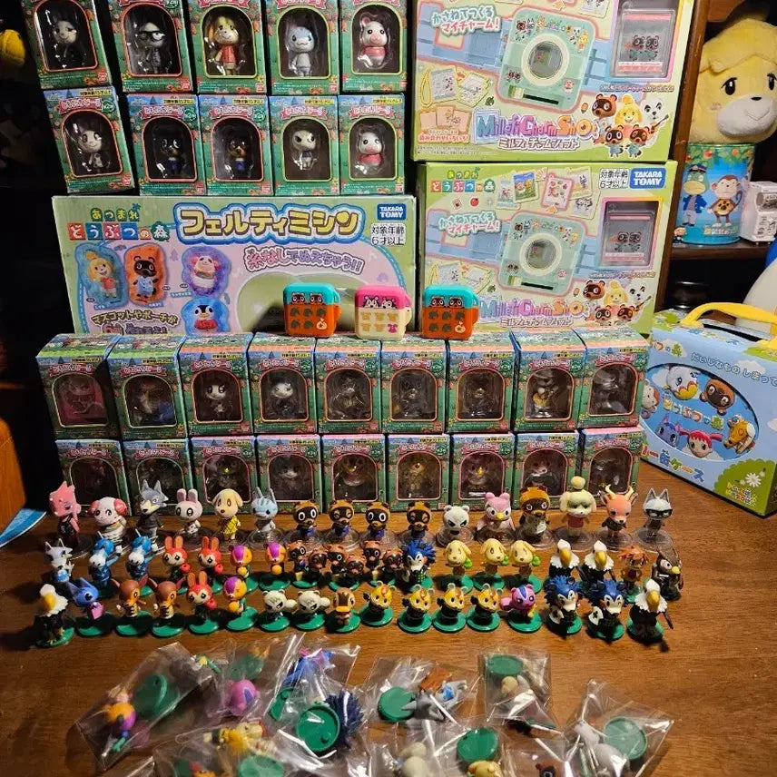 [BUNJANG] Animal Crossing Tomodachi Doll Unsealed Full Set 22 Types / 동물의숲 토모다치돌 미개봉 풀세트 22종