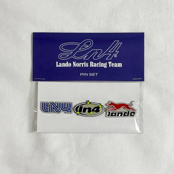 [BUNJANG] McLaren Lando Norris LN4 Pin Badge Set / f1 맥라렌 란도 랜도 노리스 ln4 핀뱃지 세트 양도 탑스 핫휠 유니폼