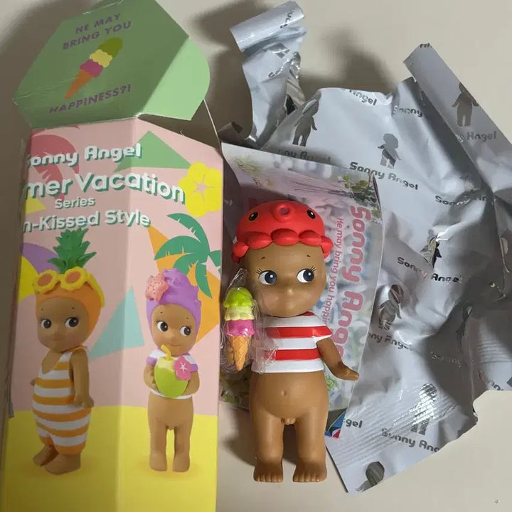[BUNJANG] Sonny Angel Summer Vacation Series Octopus Figure / 소니엔젤 썸머 베케이션 시리즈 문어