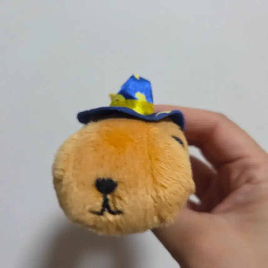 [BUNJANG] Vintage Sanrio Copybara-san Witch Keychain / 빈티지 토이 캐릭터 굿즈 고전 만화 인형 산엑스 카피바라상 마녀 키링