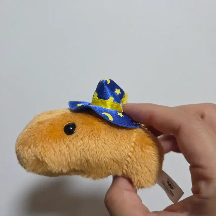[BUNJANG] Vintage Sanrio Copybara-san Witch Keychain / 빈티지 토이 캐릭터 굿즈 고전 만화 인형 산엑스 카피바라상 마녀 키링
