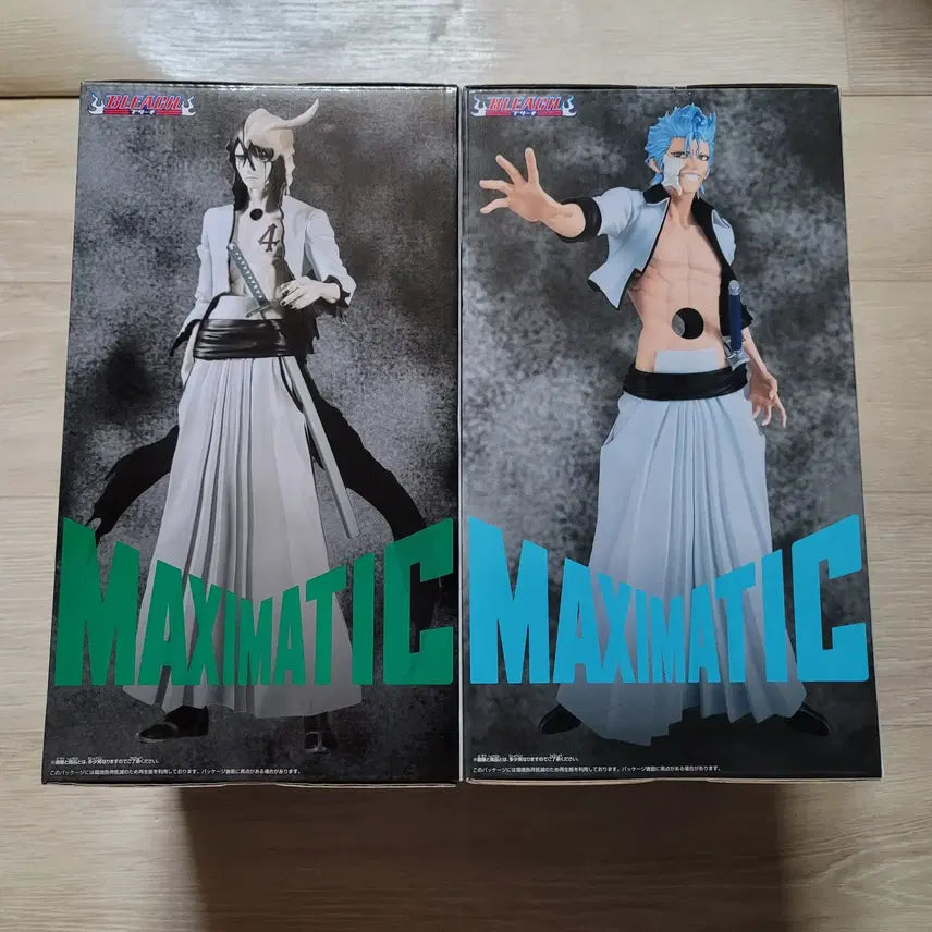 [BUNJANG] MAXIMATIC Bleach Urquiorra Cifer &amp; Grimmjow Jaegerjaquez Figure (New Unsealed) / 신품 미개봉 블리치 피규어 MAXIMATIC 우르키오라 그림죠