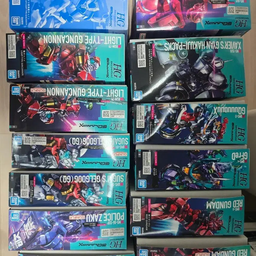 [BUNJANG] HG Zaku-Acs Bundle Set Plastic Model Kit / HG 지쿠악스 일괄로 저렴히 팝니다.