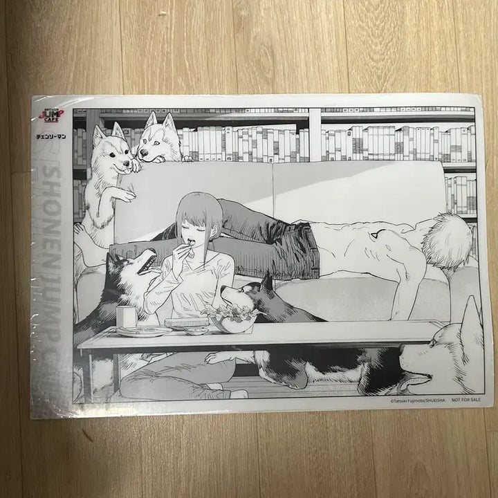 [BUNJANG] Chainsaw Man Taiwan Jump Shop Exclusive Makima Denji Lunch Mat / 체인소맨 대만 점프샵 jump 특전 런천매트 마키마 덴지