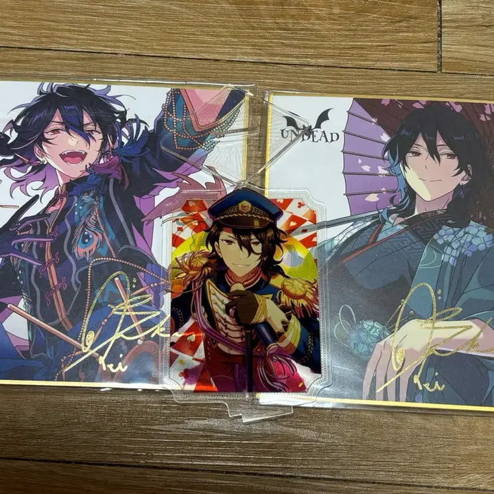 [BUNJANG] Ensemble Stars! Rei Sakuma Colored Paper &amp; Acrylic Set / 앙스타 사쿠마 레이 색지 아크릴 일괄