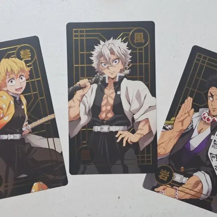[BUNJANG] Demon Slayer Character Card Bundle Set / 일괄) 귀멸의 칼날 캐릭터 카드 세트 랜덤 굿즈 젠이츠 사네미 교메이