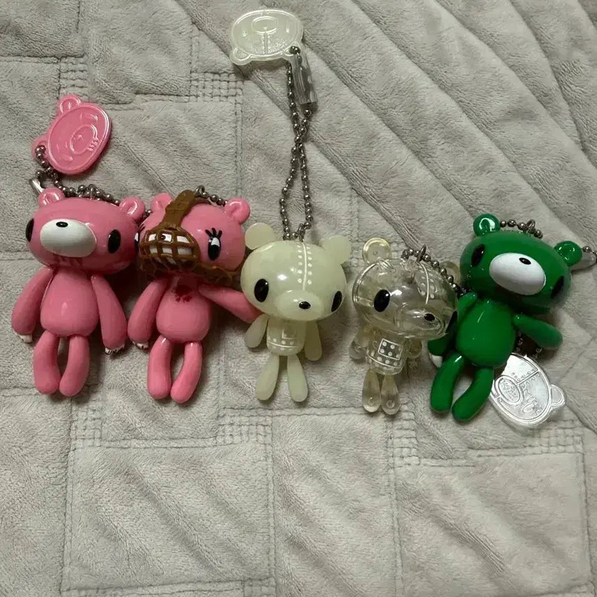 [BUNJANG] Gloomy Bear Keychain Set (Rare/Vintage) / 글루미베어 키링 희귀 / 고전 키링