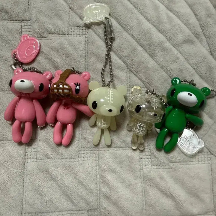 [BUNJANG] Gloomy Bear Keychain Set (Rare/Vintage) / 글루미베어 키링 희귀 / 고전 키링