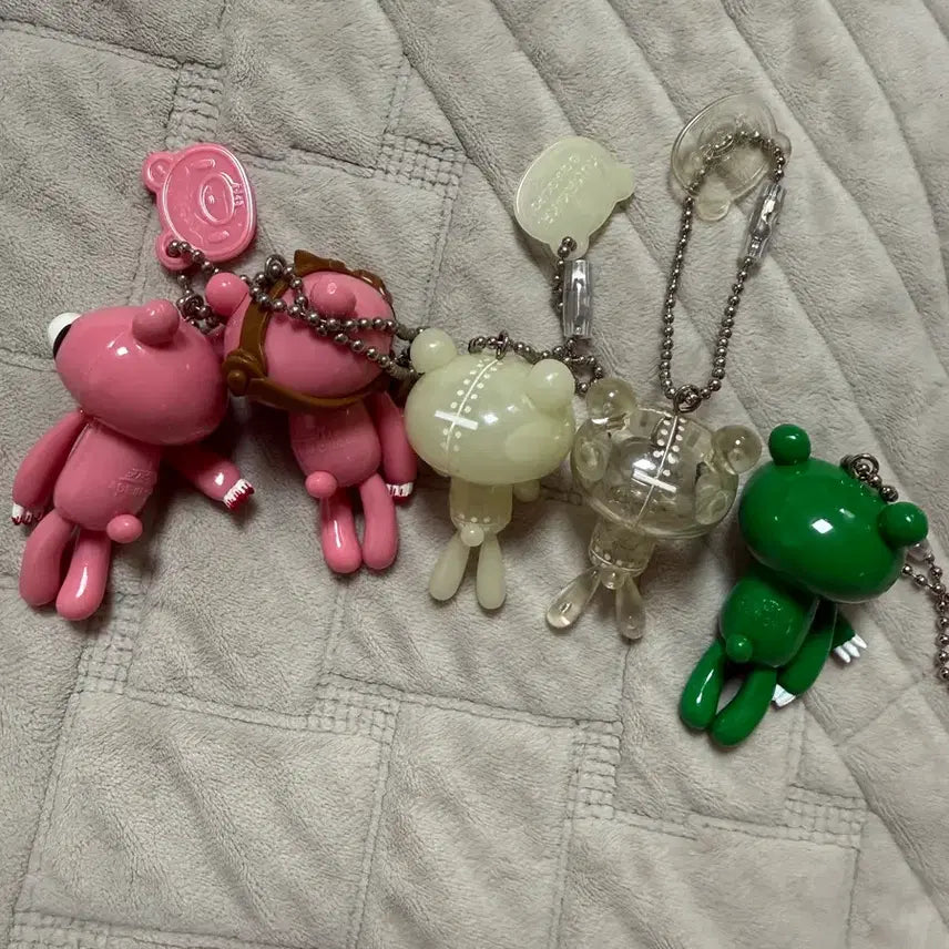 [BUNJANG] Gloomy Bear Keychain Set (Rare/Vintage) / 글루미베어 키링 희귀 / 고전 키링