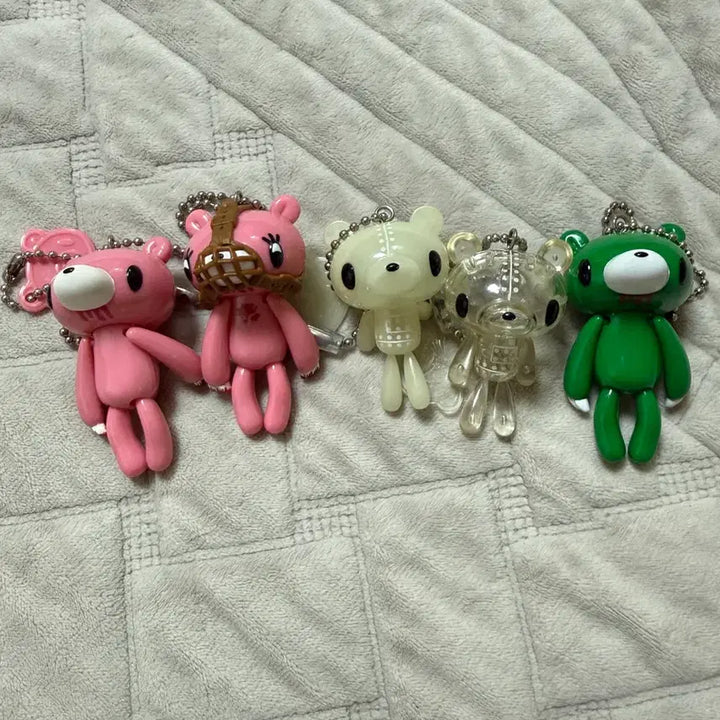 [BUNJANG] Gloomy Bear Keychain Set (Rare/Vintage) / 글루미베어 키링 희귀 / 고전 키링