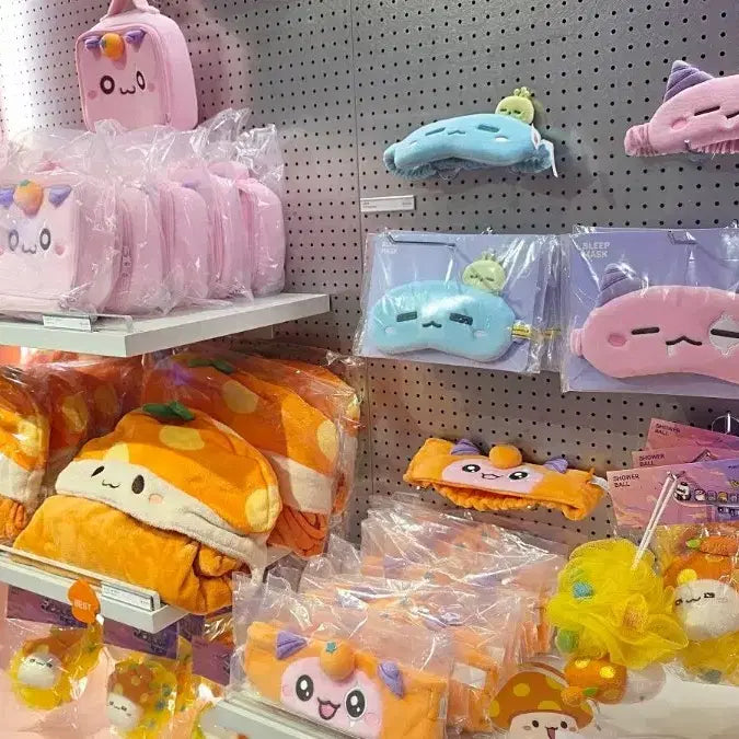 [BUNJANG] MapleStory Orange Mushroom Hooded Blanket / 메이플스토리 주황버섯 후드담요
